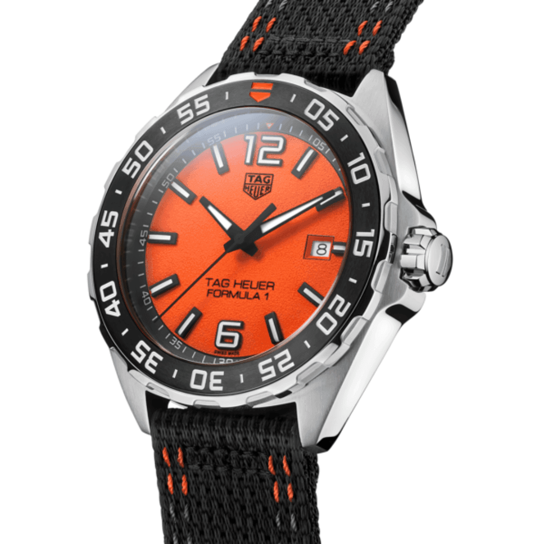 TAG Heuer Formula 1 Quartz Watch with Orange Dial 1