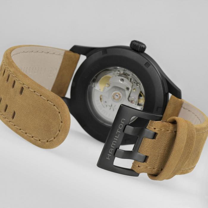 Hamilton Khaki Field Titanium Auto Watch with Black Dial 0
