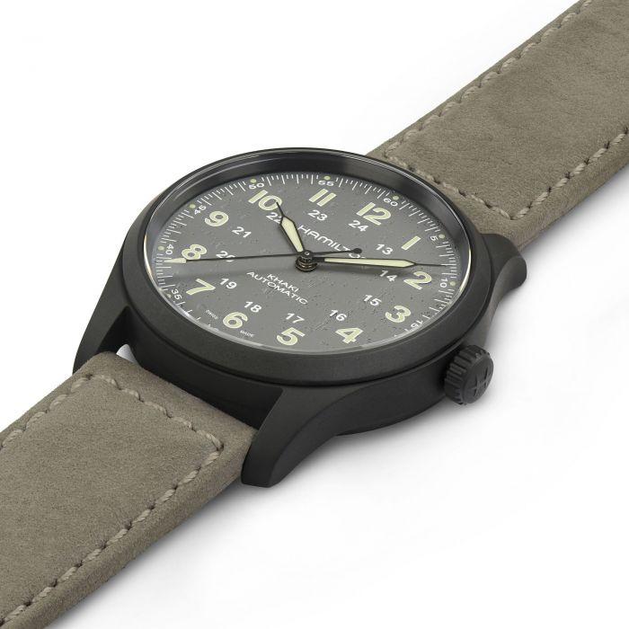 Hamilton Khaki Field Titanium Auto Watch with Gray Dial 1