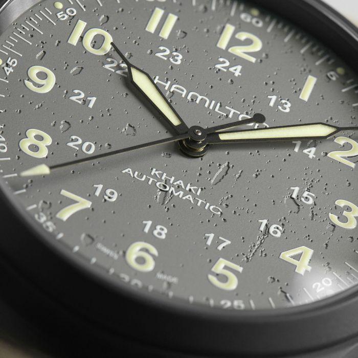 Hamilton Khaki Field Titanium Auto Watch with Gray Dial 2