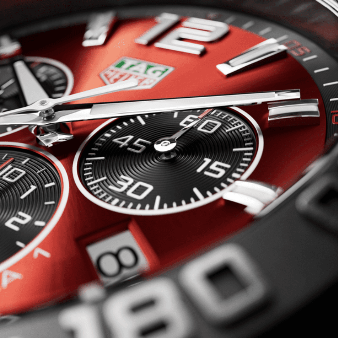 TAG Heuer Formula 1 Quartz Watch in Red 4