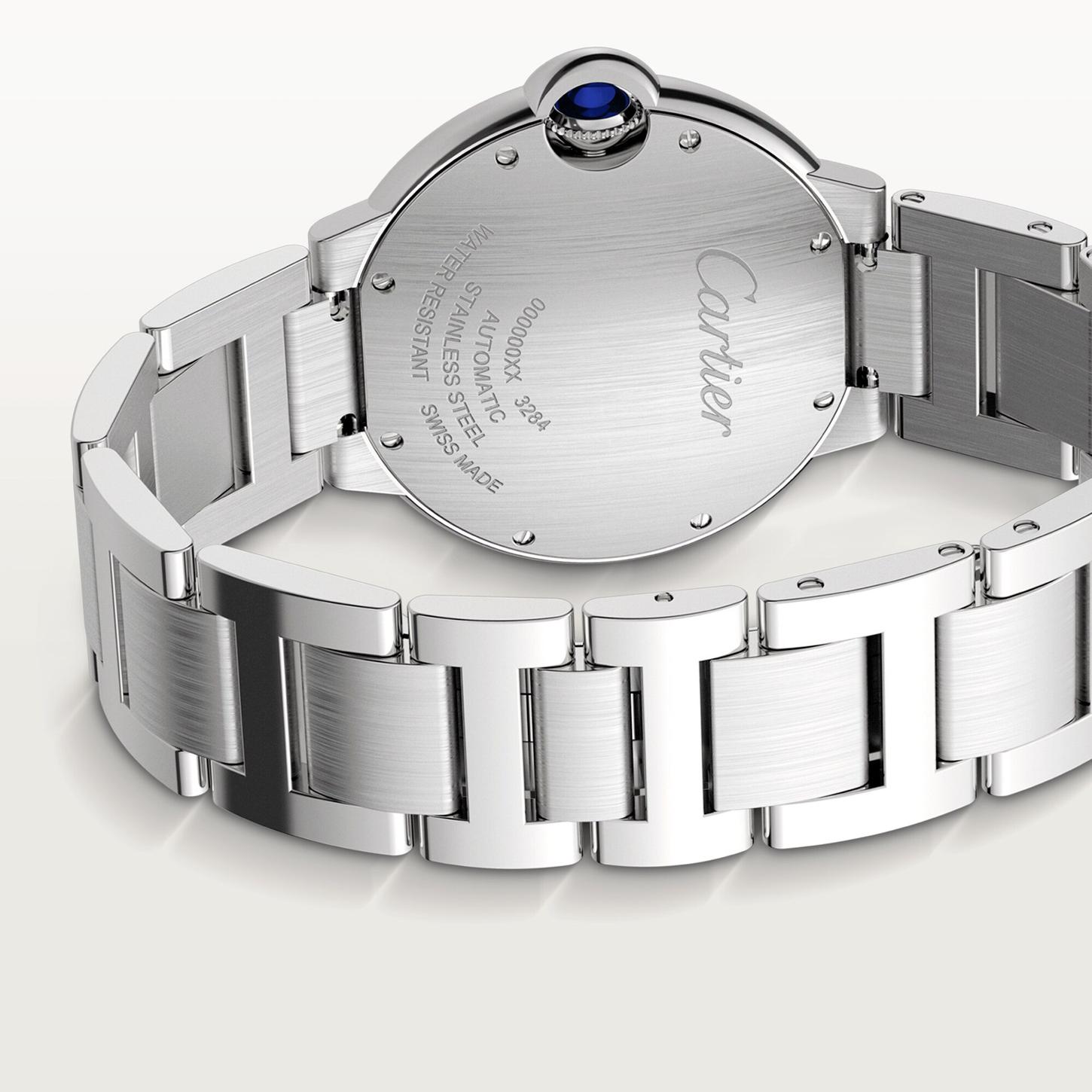 Ballon Bleu de Cartier Watch with Diamonds, 36mm 3