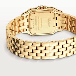 Panthere de Cartier Watch in Yellow Gold with Diamonds, size medium 4